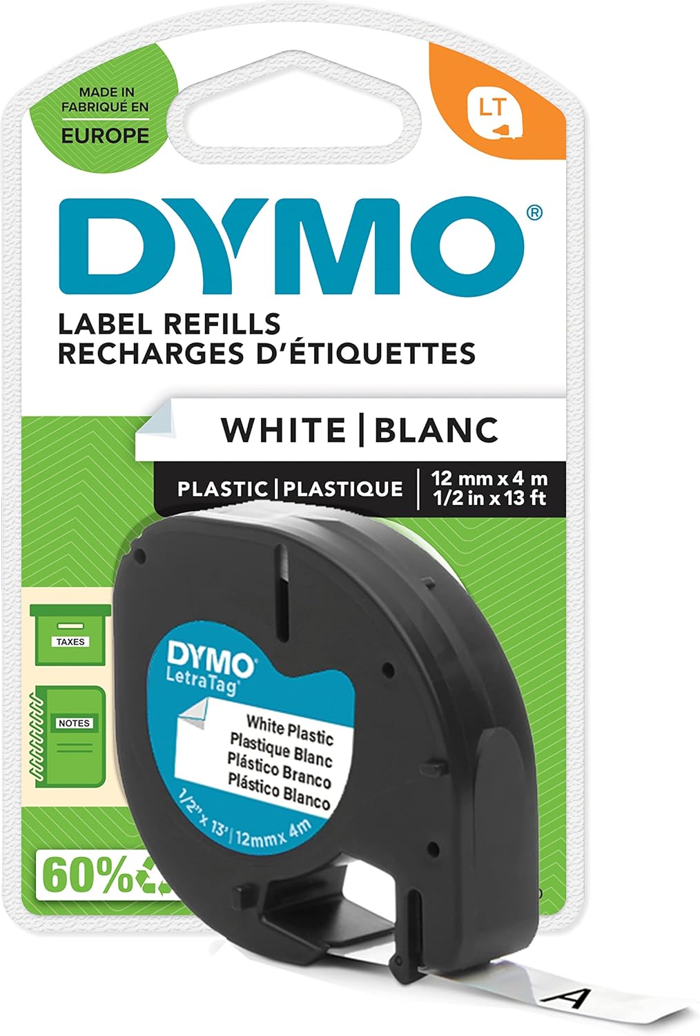 Foire Aux Questions Essentielles sur le DYMO authentieke plastic LT-labels 12 mm x 4