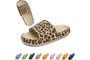 IDEINER Unisex Ciabatte Nuvola Ultra Morbide Pillow Slides Doccia Antiscivolo con Suola Spessa Comode Eva Pantofole Taglia 36-47