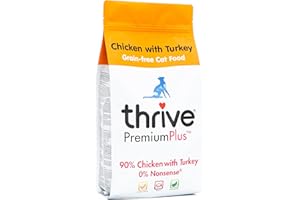thrive Cat PremiumPlus Dry Food- CHICKEN with TURKEY 1.5kg