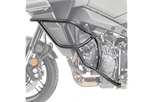 MOTO GUARD Pare Carter Compatible avec Yamaha Tracer 9 / GT 21-24 Garde Moteur KT11 Noir