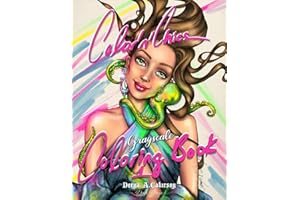 Color'n'Chics Grayscale Coloring Book 1: Coloring Book for Adults and Teens
