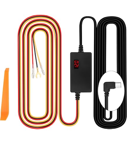Typ-C Hardwire Kit Mit Radarerkennung – Für Dashcam Parküberwachung & Niederspannungsschutz