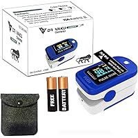 DR VAKU® Swadesi Finger Tip Pulse Oximeter, Multipurpose Digital Monitoring Pulse Meter Rate & SpO2 With Pouch and…
