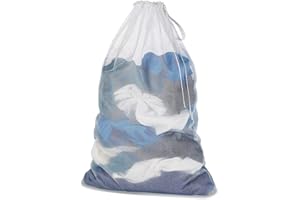 DoGeek Filet Linge Machine à Laver Sac de Lavage en Maille à la Corde pour la Lessive (1pc)
