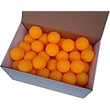 Der Sportler GmbH - 75 palline da ping pong resistenti, 38 mm, senza stampa, colore: arancione