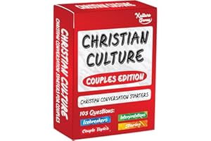 KULTURE GAMES Culture chrétienne (Couples Edition) - Démarreurs de conversation pour les couples chrétiens. Discussions significatives qui rapprochent les couples les uns des autres et de Dieu.