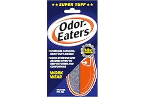 Odor-Eaters Solette supertuff, antiodore e resistenti per abbigliamento da lavoro