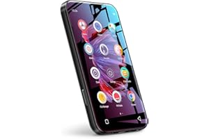 Lettore Mp3 WiFi con Bluetooth, TIMMKOO 4.0" Lettore Mp3 Mp4 Full Touch, Lettore Musicale HiFi Portatile con Radio FM, Ebook, Browser (Nero)