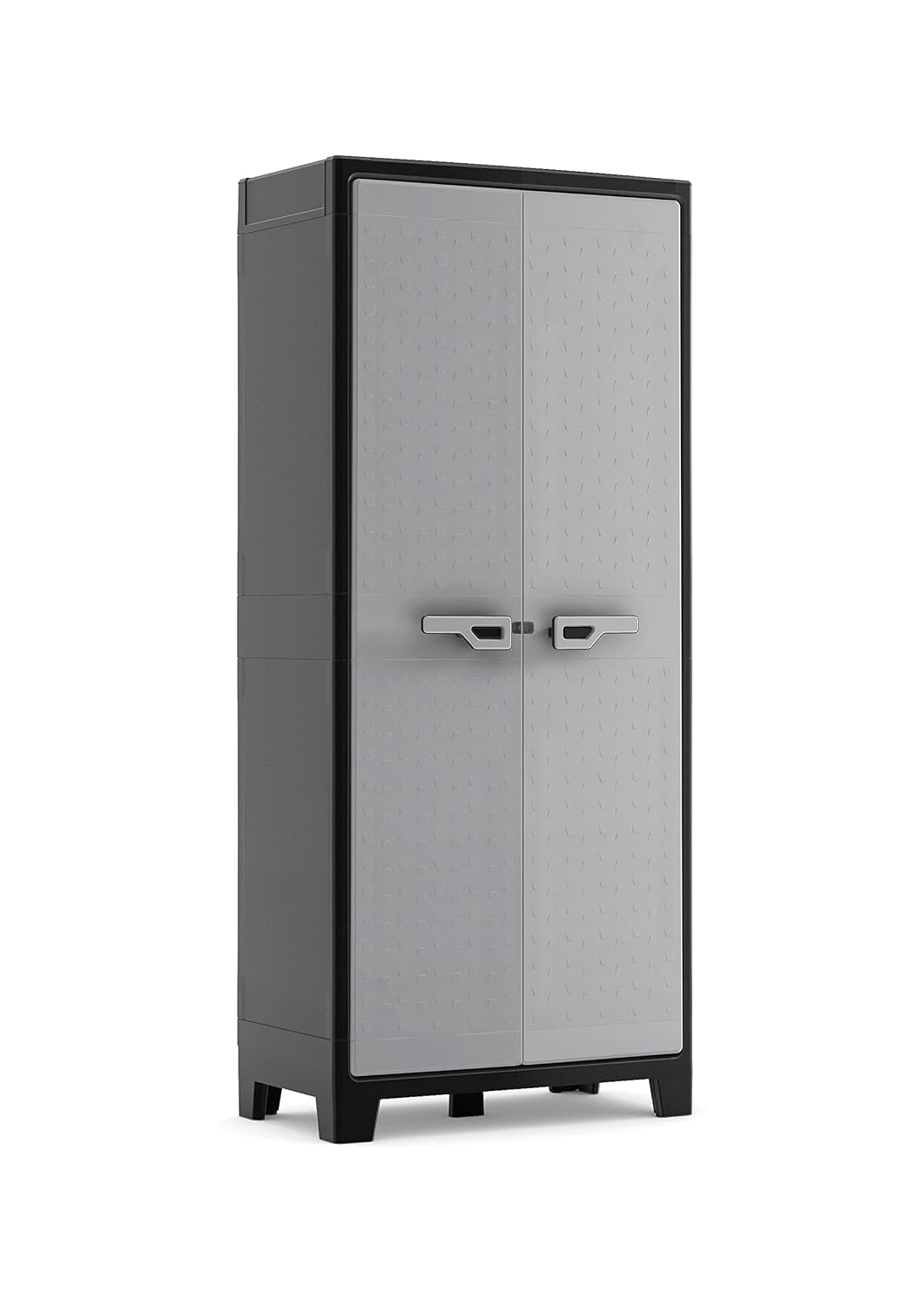 Keter Armadio Alto Titan con Ripiani Regolabili, da interno ed esterno, 80 x 44 x 182 cm