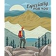 Nigel Quiney Birthday Card - Happy Birthday Card with Mountain Hike Design - Birthday Cards for Men