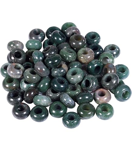 20Pcs Natural Indian Agate Beads 12mm Barrel Shape - Large Hole Loose Gemstone Beads For DIY Jewelry - View #7