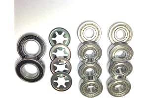 PGONA Set di cuscinetti a sfera di alta qualità per ruota anteriore, per cuscinetti assali e disco scorrevole, kit di riparazione per Husqvarna AUTOMOWER 310 315 315X (per il modello 315X anno: 2018-2019)