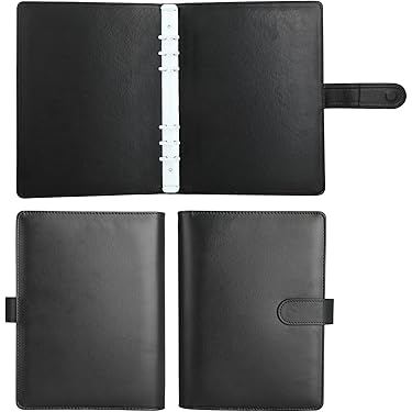 Raccoglitore Favorit PVC - Formato 30x22 Cm, 2 Anelli Da 25mm, Nero, Per Archiviazion - Foto 11