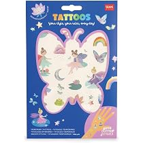 Tatuaggi per Bambini, 182+ Unicorno Luminosi Tatuaggi Temporanei per Bambina, Tatuaggio Finti