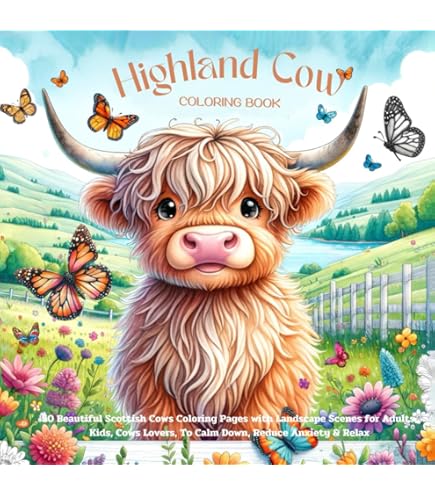 Twizler Carte D'anniversaire Amusante De Vache écossaise - Carte D