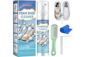 Znnhnn Limpiador Zapatillas,Limpiador Zapatillas Blancas,Kit Limpieza Zapatillas de Zapatos para Eliminar Manchas,Limpiador de zapatos de gamuza Para limpiador de cuero,tejido,botas,lona y gamuza