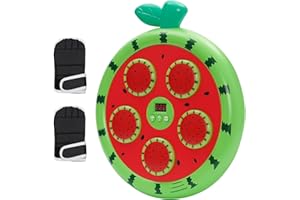 Ark miido Macchina da Boxe Musicale, Music Boxing Machin con Guanti per Bambini, 3 modalità velocità Box Musicale Pugile per Allenamento Boxe Casa