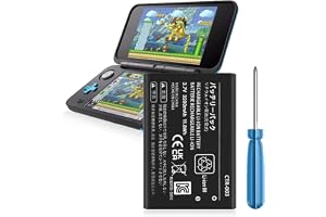 CTR-003 batteri, 3 200 mAh Li-ion ersättningsbatteri för Nintendo 2015 Old 3DS 2DS NEW2DSLL spelkonsol (inte kompatibel med N