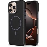 Microsonic Apple iPhone 16 Pro Max Kılıf MagLeather Pro Siyah [iPhone 16 Pro Max ile Uyumlu Kılıf - Siyah]