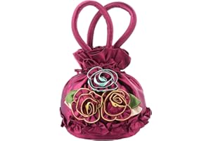 VALICLUD 1pc dentelle fleur forme soirée sac fourre-tout soirée sac à main seau pour femmes dame