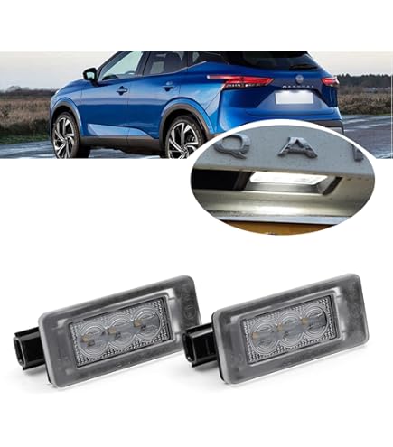 2x LED kentekenplaatverlichting wit Canbus, for Juke F15 Navara D23 2x LED kentekenplaatverlichting wit Canbus, for Juke F15 Navara D23