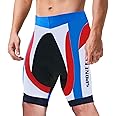 sponeed Men's Cycling Shorts Padded Bicycle Riding Pants Bike Biking Clothes Cycle Wear Tights