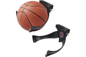 Jolitac 2 Stück Ballhalter Ball Wandhalterung Sportball Halter Display Wandmontage für Fußball Fußball Basketball Volleyball, Sport Geschenk zu Weihnachten