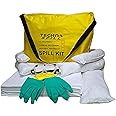 TECHNOSPILL Diesel & Fuel Spill Kit 30 LITER (Absorb: Fuel & Diesel, Hydraulics Oil(Trucks & Bulldozers spillage), Crude Oil, Water Based Oils(No Water-Only Oil) (30 L)