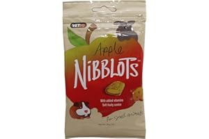 MARK AND CHAPPELL Vet Iq Small Animal Nibblots Apple 30g (Pack of 8)