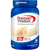 Premier Protein - Whey 100% Protein Powder - Vanilla Milkshake - 660g | No Added Sugar, Supports Muscle Health, Soy &amp; Gluten