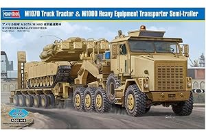 Hobbyboss Kit de Montage Authentique à l'échelle 1:35 M1070/M1000 HETS - Doré