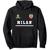 Felpa Uomo ACM Milan con Cerniera Abbigliamento Calcio PS 26653 :  Amazon.it: Abbigliamento