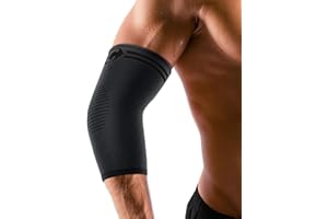 CAMBIVO Coudière Tendinite 2 Pack, Coudiere Epicondylite Élastique, Manchon de Compression Bras, Attelle Coude pour Soulage la Douleur, Sport Musculation, Workout, Tennis Elbow