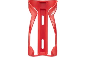 PRO BIKE TOOL Portabottiglie per bicicletta – Portabottiglie in plastica leggera (46 gr) – Moderno e stabile portabottiglie per tutte le comuni bottiglie – Montaggio facile e veloce
