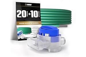 lohag® 20 Kabelverbinder + 10m Begrenzungskabel inkl. Reparaturset - wasserdichte Verbindungsklemmen mit Gelfüllung Gelklemmen - Kompatibel für Bosch, Gardena, Husqvarna, Worx, Yard Force