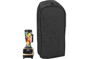 POVANJER Abdeckung für Standmixer | Bezüge für kleine Haushaltsgeräte für die Küche | Hülle für Handmixer auf Sockel oder Kaffeemaschine gegen Fingerabdrücke, Polyester, ubdicht