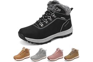 ARRIGO BELLO Bottes Hiver Femme Fourrées Bottines Chaussure Neige Randonnée Antidérapant Boots Taille 36-41