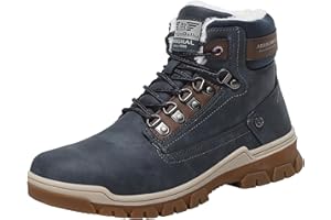 ARRIGO BELLO Stivali Uomo Invernali Scarpe Inverno Calda Foderato Montagna Antiscivolo Trekking Boots Scarponcini Neve Taglia 41-46EU