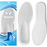 GoLite Spor Ayakkabı Tabanlığı, G&uuml;nl&uuml;k Memory Foam Hafızalı Ayakkabı İ&ccedil; Tabanı, Sneaker Rahat, Yumuşak Tabanlık - M22 Insole 