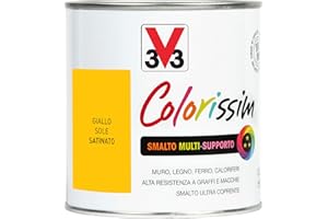 V33 Smalto Multisupporto Colorissim Giallo Sole 0,5 LT