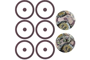 Jucoci Set di 6 marcatori per obiettivi, compatibili con Warhammer 40k WH40k Wargame (miniatura non inclusa)