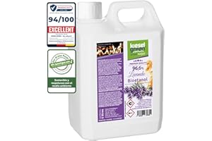 KieselGreen Bioetanol 5 Litros con Fragancia para Chimenea de Etanol, Muchas Variedades – Bioalcohol como Fragancia de Ambiente – Estufas de Bioetanol, Biochimenea Etanol, Ethanol (L5)