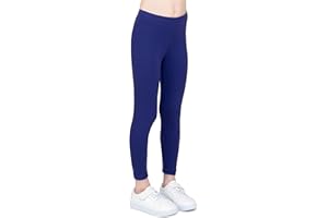 infatti Leggings en Coton pour Enfants Filles Pantalons Doux et Confortables pour Enfants entraînement décontracté Style élégant vêtements de Base Zoe