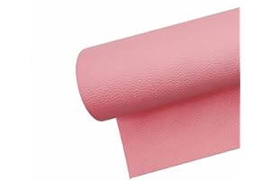 Surriba Ruban Adhésif Simili Cuir pour Réparation, Autocollant Bricolage pour Griffure de Voiture 10 * 150cm Rose