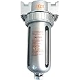 ALL Tool Depot 1/2" Compressed Air In Line Filter Desiccant Dryer Moisture Water Separator