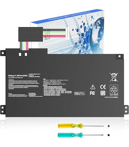 Laptop-Akku Kompatibel Mit Asus ExpertBook B1400/B1500/BR1100 Serie – 11,55V, 42Wh, Ersetzt C31N1915/B31N1915