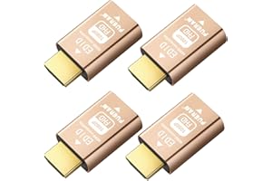 FUERAN Edid-Emulator-Adapter (4 Generation), HDMI kompatibel mit Mac Thunderbolt auf HDMI-Switches/Extender/AV-Receiver/Video-Splitter (1920 * 1080-4p)