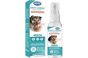 ANOGOL Bitter Dog Spray to Stop Chewing, Anti Chew Spray for Dogs, Anti Chew Behavior Training Aid for Protecting The Safety of Furniture and Pets-Indoor & Outdoor Use, Blue-green