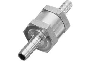 ZVN ZOJNE Valvola di ritegno per combustibili in linea,Valvola di ritegno linea carburanti unidirezionale 6/8/10/12 | Lega di alluminio antiritorno per automobili, combustibili, motocicli