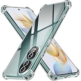 Honor 90 Kapak ile Uyumlu Kamera Korumalı Airbag Antishock K&ouml;şe Korumalı Şeffaf Silikon Kılıf